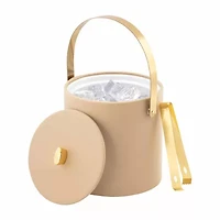 Kraftware Oxford 3-pc. Ice Bucket + Tong Set