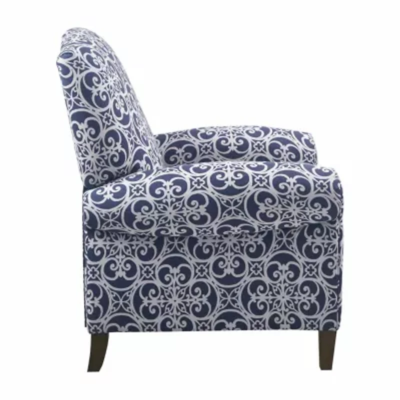 Madison Park Oscar Living Room Collection Roll-Arm Recliner