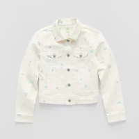 Thereabouts Little & Big Kid Girls Denim Lightweight Trucker Jacket