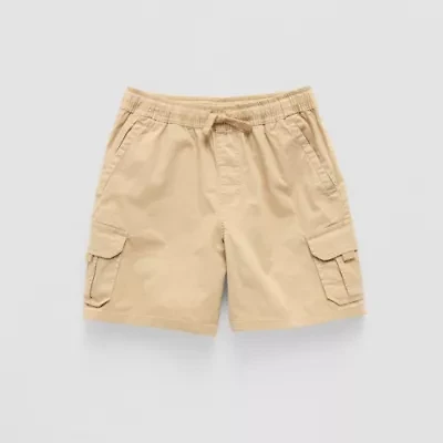 Thereabouts Pull-On Little & Big Kid Boys Adjustable Waist Cargo Short
