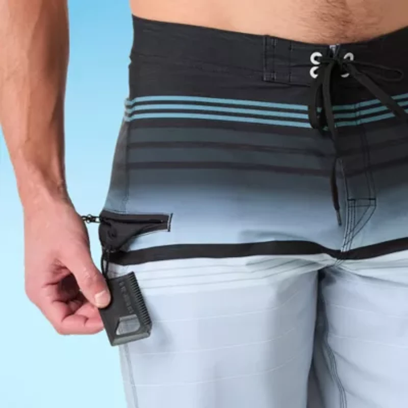 Burnside Mens Quick Dry Abstract Board Shorts