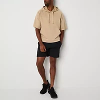 Xersion Terry Mens Short Sleeve Active Hoodie