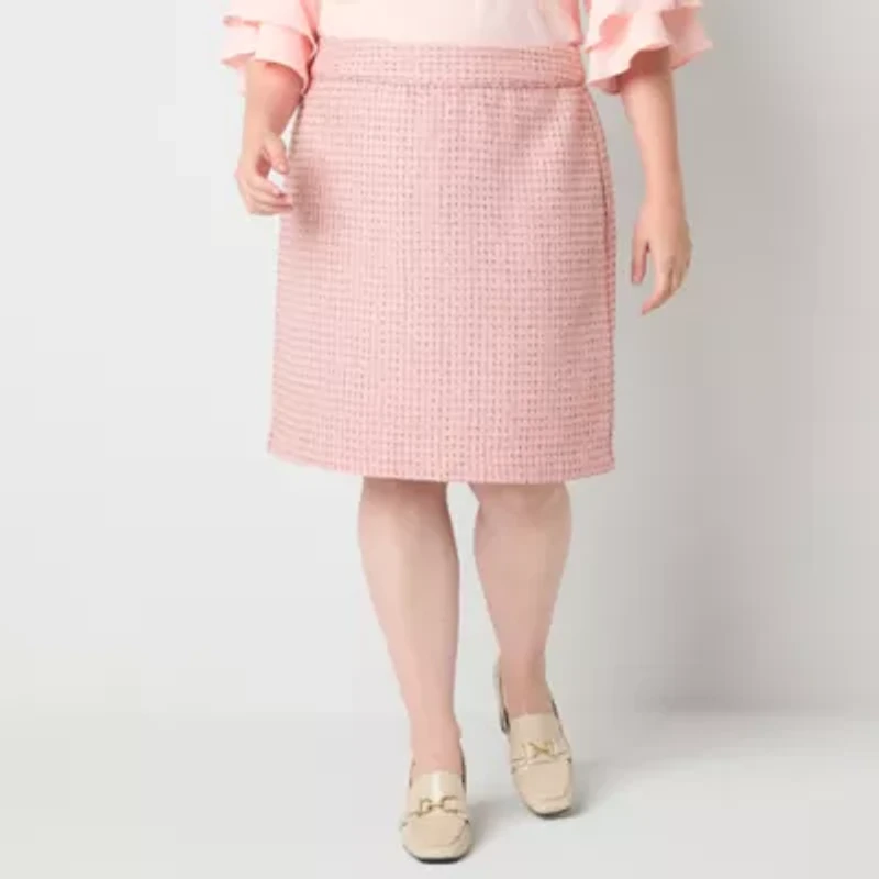 Liz Claiborne Womens Pencil Skirt Plus