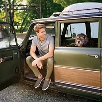 Nunn Bush Kore City Walk Canva Mens Moc Closed Toe Slip-On Shoe