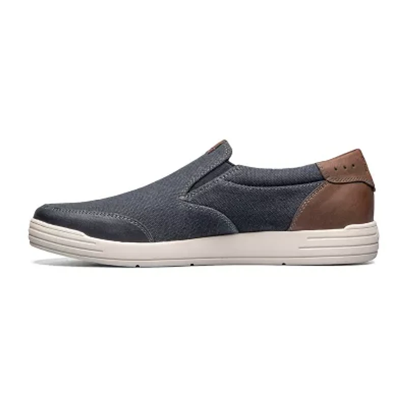 Nunn Bush Kore City Walk Canva Mens Moc Closed Toe Slip-On Shoe