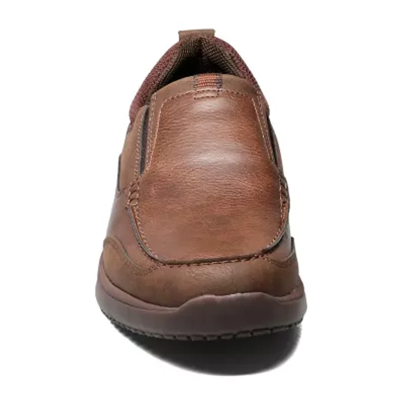 Nunn Bush Conway Moc Toe Slip Mens Closed Slip-On Shoe