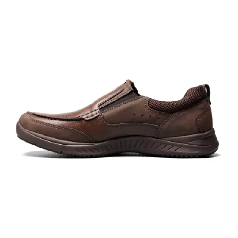Nunn Bush Conway Moc Toe Slip Mens Closed Slip-On Shoe