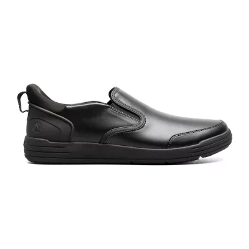 Nunn Bush Kcw Work Ez Hf Slip Mens Moc Closed Toe Slip-On Shoe