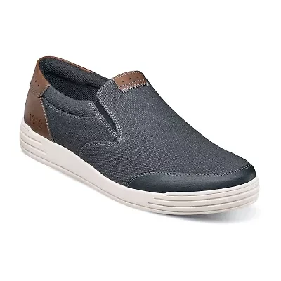 Nunn Bush Kore City Walk Canva Mens Moc Closed Toe Slip-On Shoe