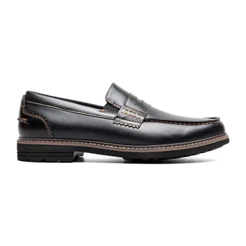 Nunn Bush Oslo Mt Penny Mens Moc Closed Toe Slip-On Shoe