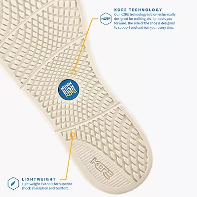 Nunn Bush Kore City Walk Mt Ox Mens Moc Closed Toe Oxford Shoes