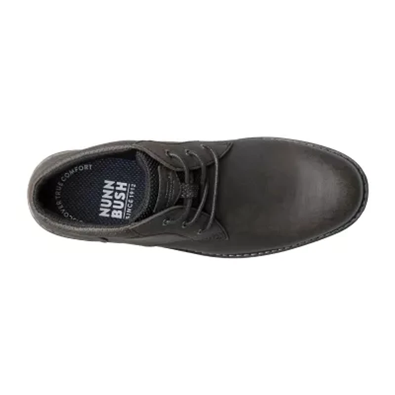 Nunn Bush Delton Pt Chukka Mens Round Oxford Shoes