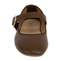 Italian Shoemakers Orla Womens Round Ballet Flats