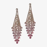 Bijoux Bar Gold Tone Womens Drop Earrings