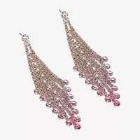 Bijoux Bar Gold Tone Womens Drop Earrings