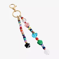 Arizona Gold Tone Flower Heart Bag Charm