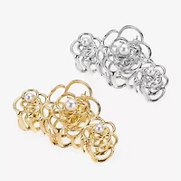 Bijoux Bar Flower 2-pc. Hair Clip