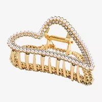 Bijoux Bar Gold Tone Heart Hair Clip