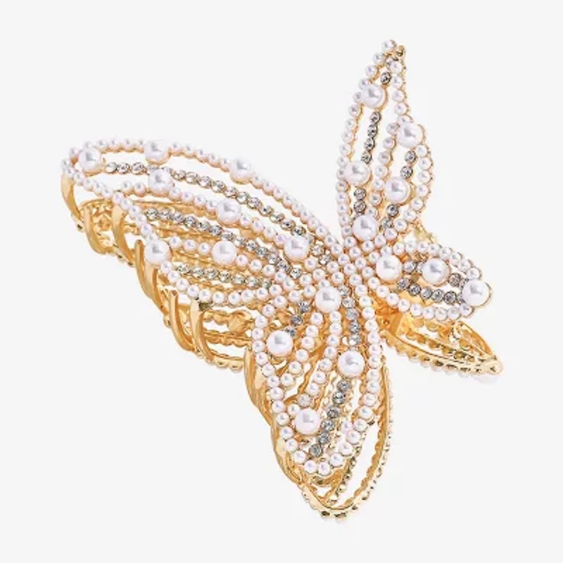 Bijoux Bar Gold Tone Butterfly Hair Clip