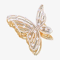 Bijoux Bar Gold Tone Butterfly Hair Clip
