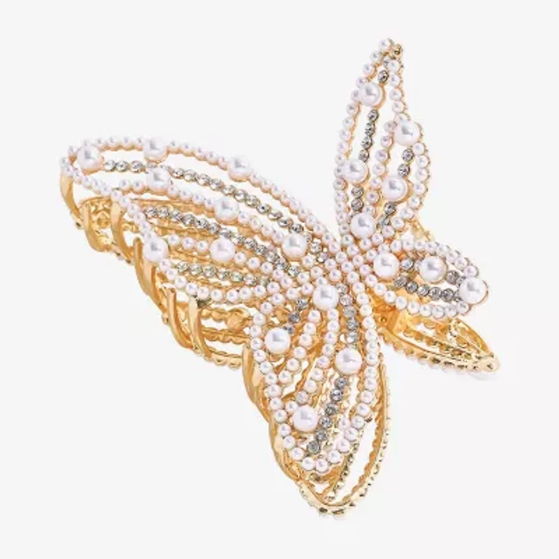 Bijoux Bar Gold Tone Butterfly Hair Clip