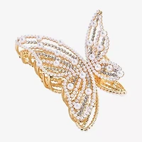 Bijoux Bar Gold Tone Butterfly Hair Clip