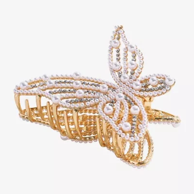 Bijoux Bar Gold Tone Butterfly Hair Clip