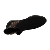 Italian Shoemakers Womens Niamh Block Heel Booties