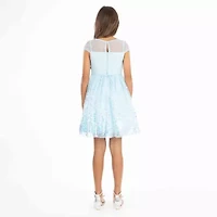 Speechless Big Kid Girls Short Sleeve A-Line Dress