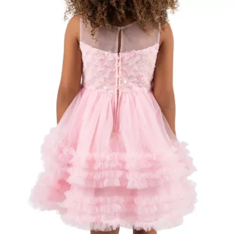 Rare Editions Little Girls Sleeveless A-Line Dress
