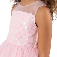 Rare Editions Little Girls Sleeveless A-Line Dress