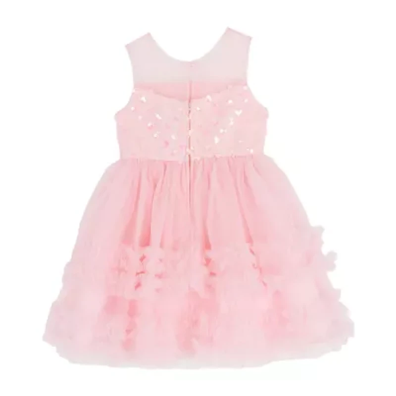 Rare Editions Little Girls Sleeveless A-Line Dress