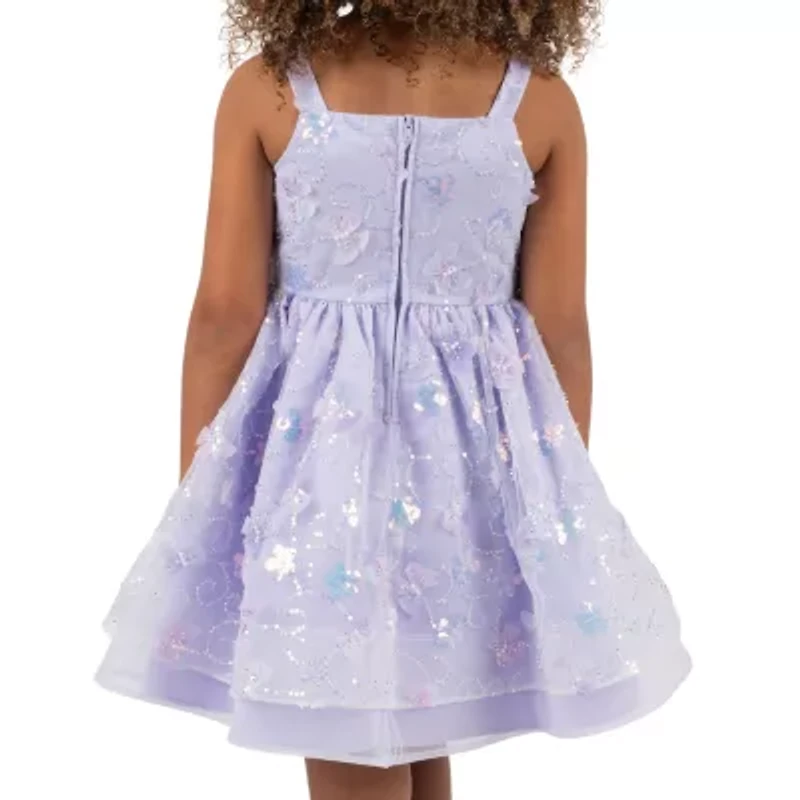 Rare Editions Little Girls Sleeveless A-Line Dress