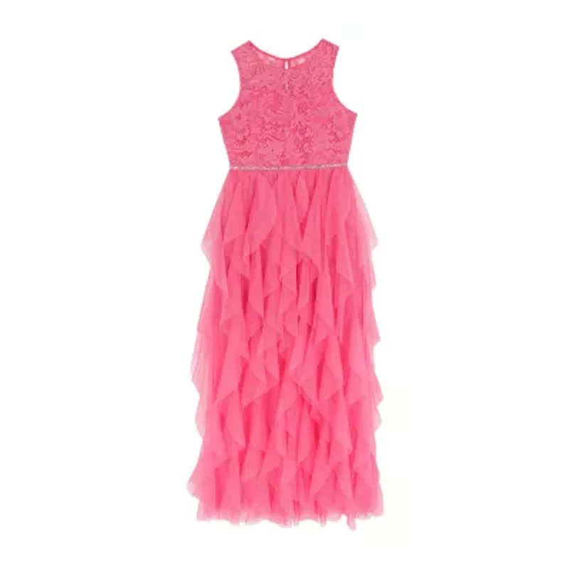 Rare Editions Big Kid Girls Sleeveless Maxi Dress