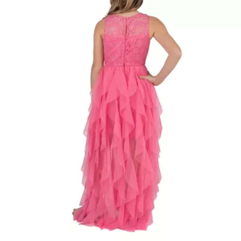 Rare Editions Big Kid Girls Sleeveless Maxi Dress