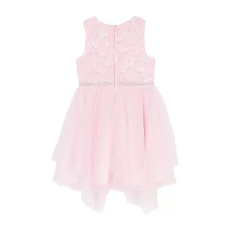 Rare Editions Little Girls Sleeveless A-Line Dress