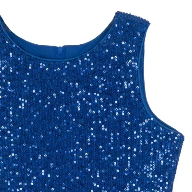 Rare Editions Big Kid Girls Sleeveless Maxi Dress