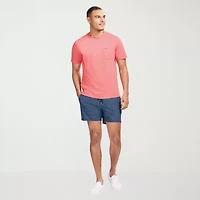IZOD Saltwater Soft Wash Mens Crew Neck Short Sleeve T-Shirt