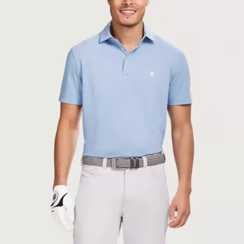 IZOD Performance Mesh Mens Regular Fit Short Sleeve Polo Shirt