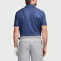 IZOD Swingflex Elite Fashion Print Mens Classic Fit Short Sleeve Polo Shirt