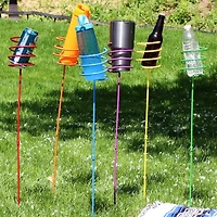 Net Health Shops Drink Holder Stakes Yard Art