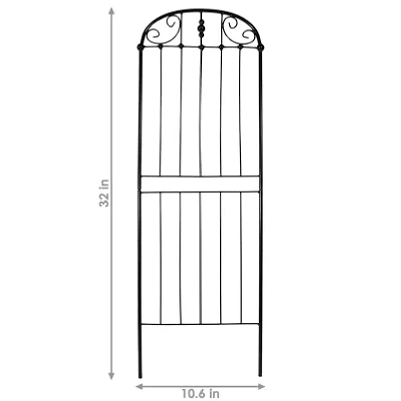 Net Health Shops Traditional Metal 2-pc. Garden Trellis