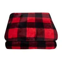 Sweet Home Collection Plaid Blanket