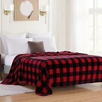 Sweet Home Collection Plaid Blanket