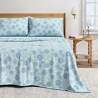 Linery Charming Winter Flannel Wrinkle Resistant Sheet Set