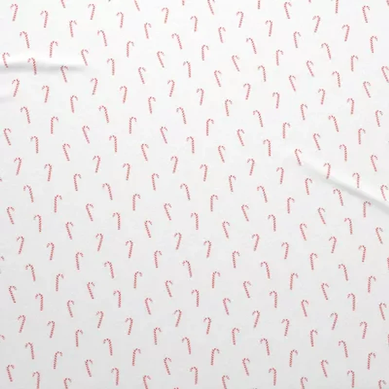 Linery Cotton Holiday Print Flannel Wrinkle Resistant Sheet Set