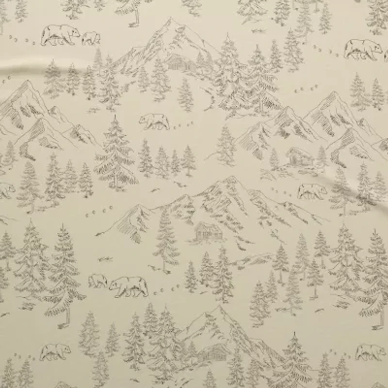 Linery Wild Lodge Flannel Sheet Set