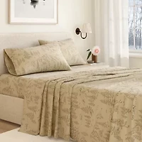 Linery Wild Lodge Flannel Sheet Set