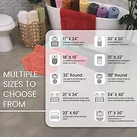 Home Weavers Inc Waterford Quick Dry Bath Rug