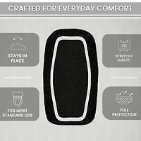 Home Weavers Inc Waterford Toilet Tank Cover